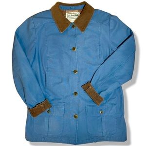 Vintage L.L.Bean Flannel Lined Chore Jacket SIZE:M